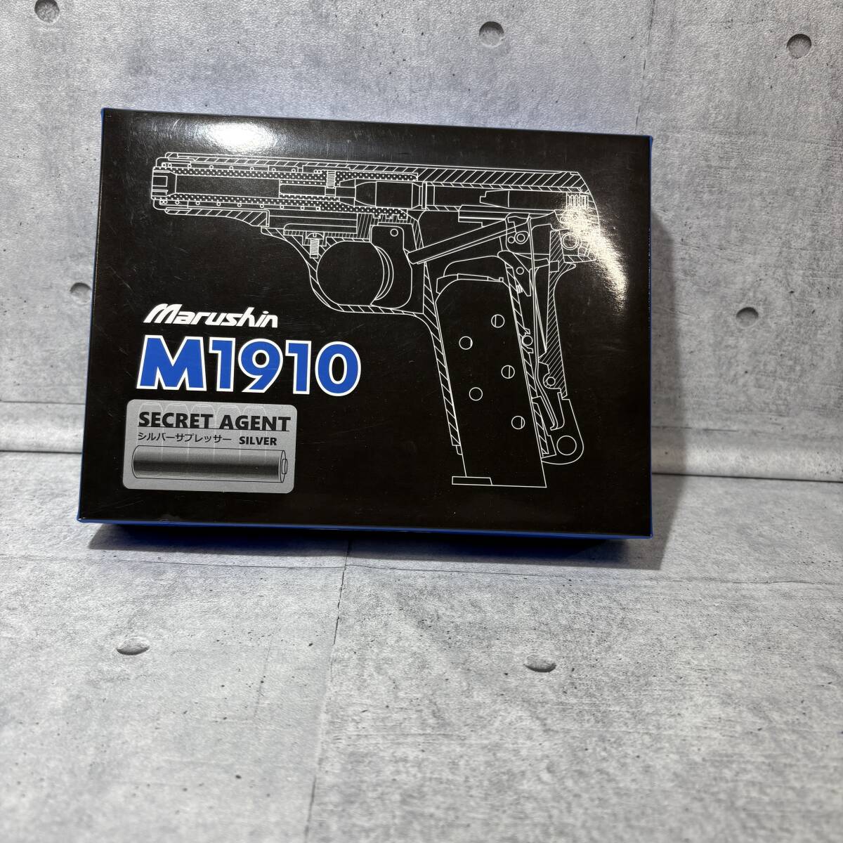 モデルガン マルシン ブローニング M1910 ブラックサプレッサー