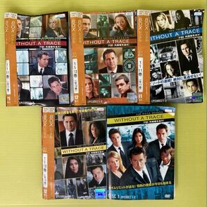 WITHOUT A TRACE FBI 失踪者を追え! シーズン1〜5 58巻全巻セット 管理番号12320 DVD レンタル落ち ※表紙 シーズン5のみ揃っています