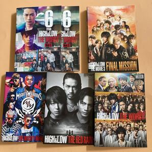 HiGH & LOW シリーズ6巻セット 管理番号30415 DVD レンタル落ち THE WORST, THE MIGHTY WARRIORS 他