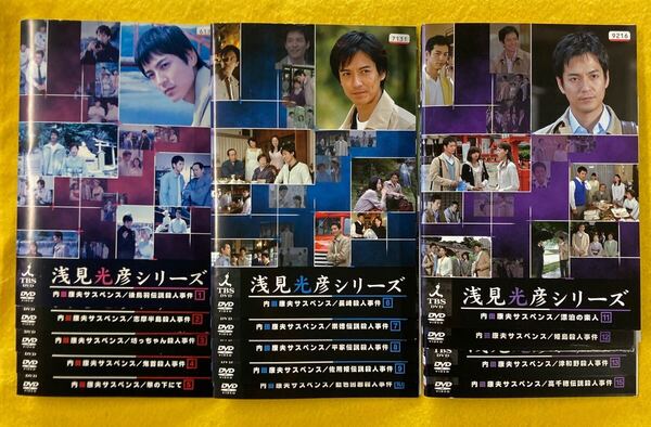 浅見光彦シリーズ 内田康夫サスペンス 14巻(vol.14欠品) 管理番号31348 DVD レンタル落ち 沢村一樹
