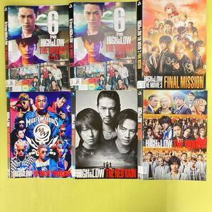 HiGH & LOW シリーズ6巻セット 管理番号22007 DVD レンタル落ち THE WORST, THE MIGHTY WARRIORS 他