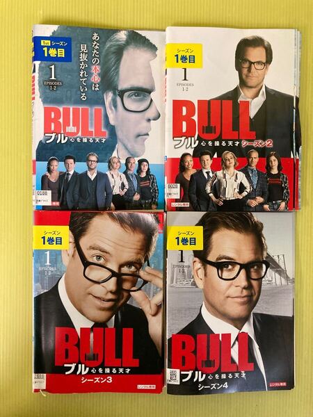 BULL シーズン1・2・3・4 全43巻セット 管理番号22224 DVD レンタル落ち 海外ドラマ