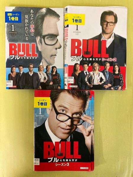 BULL シーズン1・2・3 全33巻セット 管理番号22235 DVD レンタル落ち 海外ドラマ