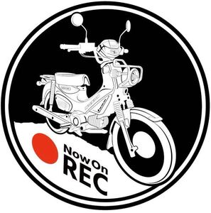 全色対応可 車種変更承ります クロスカブ 110 ドラレコ ドライブレコーダー ステッカー