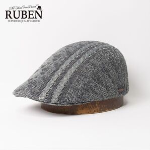 新品 RUBEN ルーベン ミックスサーモハンチング グレー