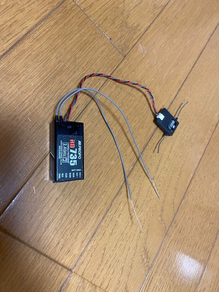 DSMJ 7ch 受信機 RD735 JR Yahoo!オークション -「jr受信機735」の落札相場・落札価格