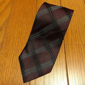 送料無料 アオキ オリヒカ ORIHICA ネクタイ チェック柄 シルク素材