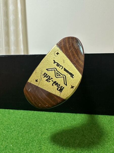 送料無料!レア?パター wood-arts extra パター スチールシャフト 約34インチ