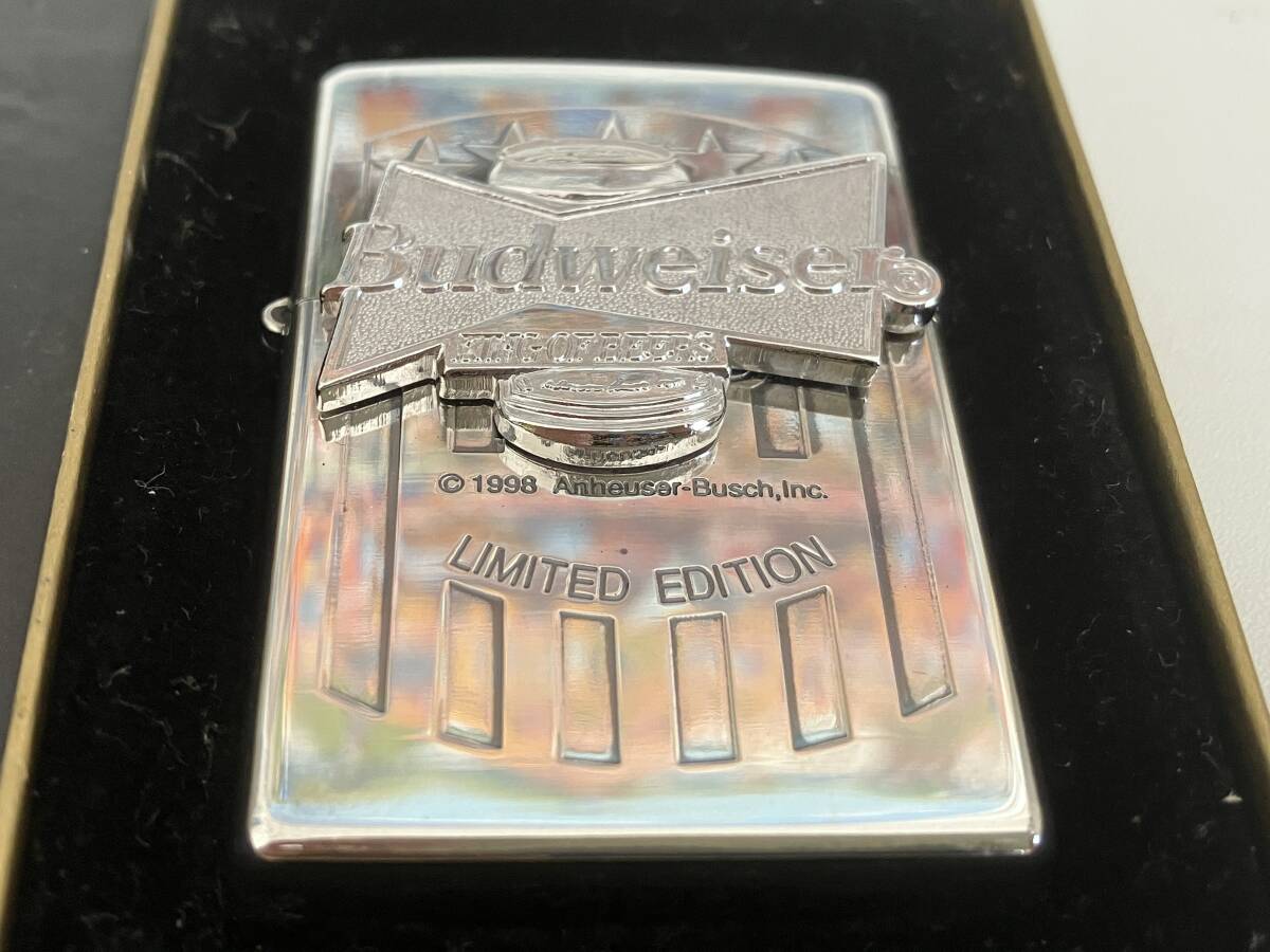 バドワイザー 限定 灰皿付 未使用 zippo 喫煙具・ライター