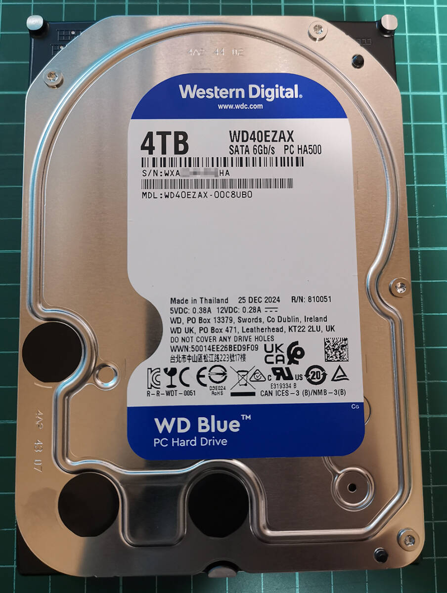 Yahoo!オークション -「wd40ezax」の落札相場・落札価格