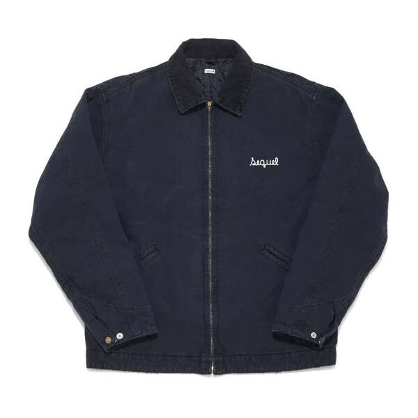 24ss SEQUEL DUCK JACKET BLACK XL*シークエル ダックジャケット フラグメント fragment design 藤原ヒロシ