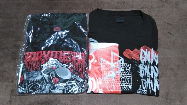 BABYMETALT シャツ2枚セット「SILK TOP HAT FOX」TEE 「GALAXY GALAXY GALAXY」TEE