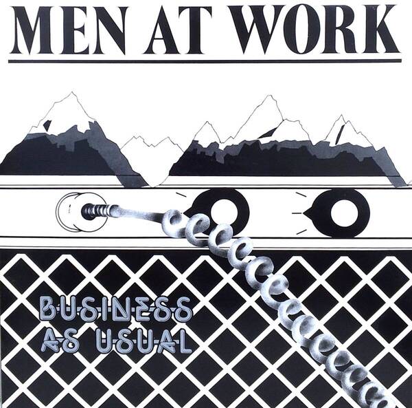 匿名・送料無料! メン・アット・ワーク Men at Work LPレコード 「ワーク・ソングス/Business as Usual」