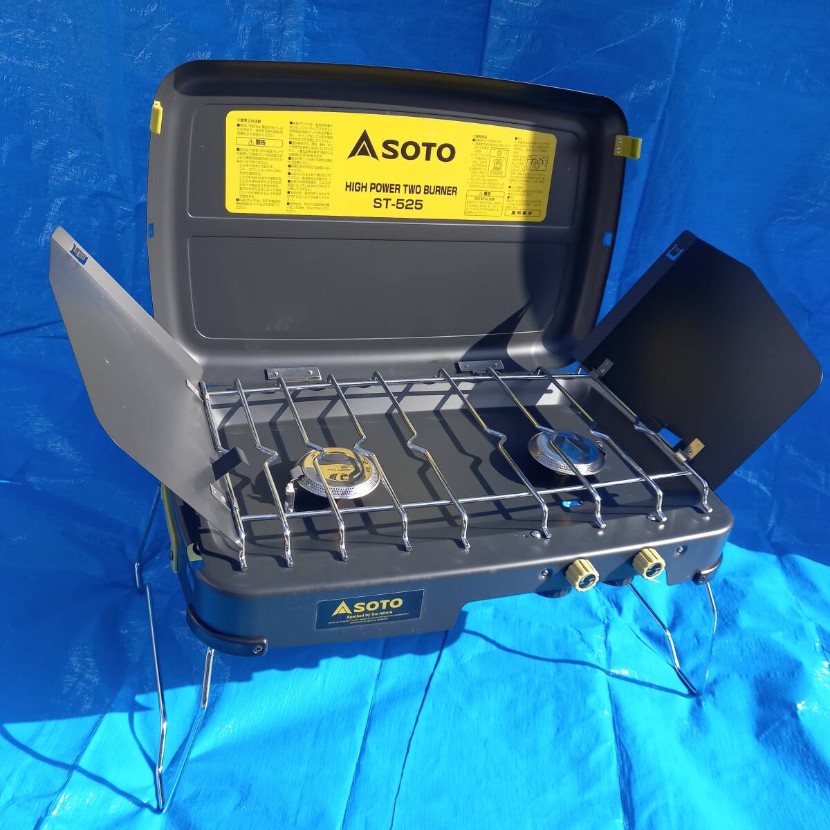 Yahoo!オークション -「soto ハイパワーツーバーナー st-525」の Yahoo!オークション -「soto ハイパワーツーバーナー st-525」の