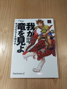 【F1040】送料無料 書籍 我が竜を見よ ザ・コンプリートガイド ( PS2 攻略本 空と鈴 )