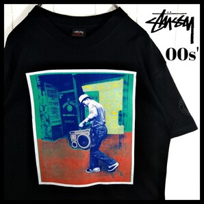 【STUSSY】00s'vintage フォトグラフィティ Tシャツ