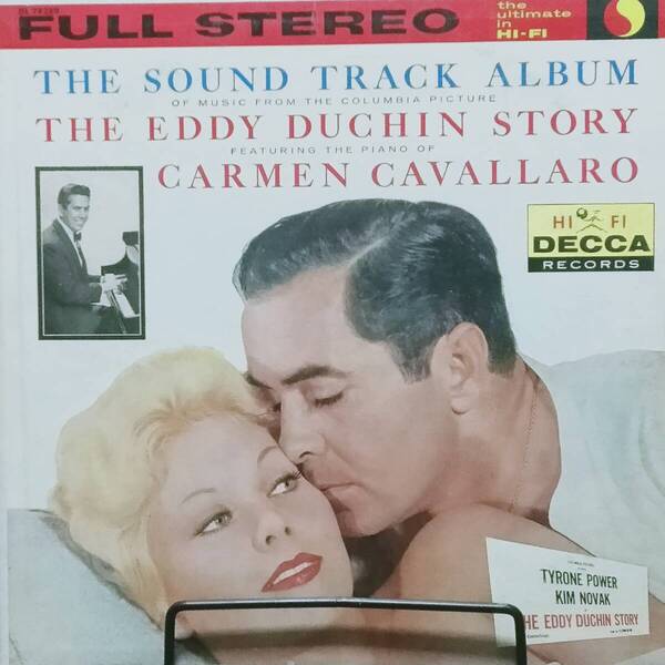 レコード THE EDDY DUCHIN STORY 愛情物語 CARMEN CAVALLARO カーメン・カバレロ サントラ DL 78289