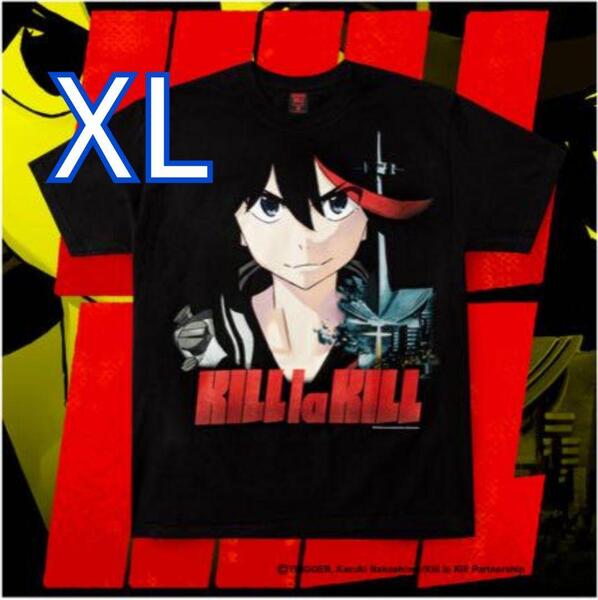【新品】KILL la KILL × GEEKS RULE T SHIRT XL 限定 キルラキル ギークスルール Tシャツ あのちゃん ブラック アニメ