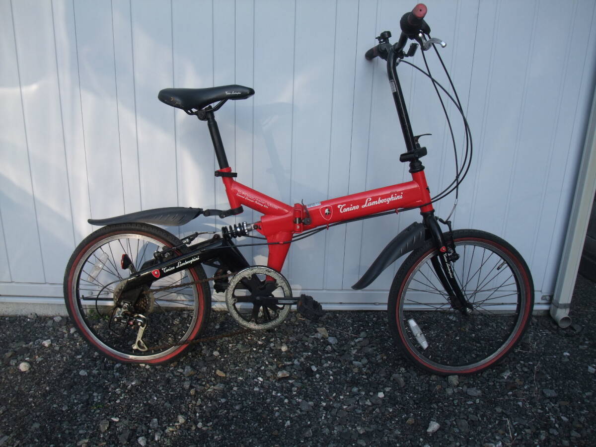 Yahoo!オークション -「ランボルギーニ」(折り畳み自転車) (車体 Yahoo!オークション -「ランボルギーニ」(折り畳み自転車) (車体