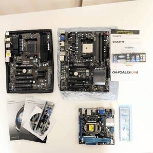マザーボード3枚・Mini-ITXとATX・ジャンク品