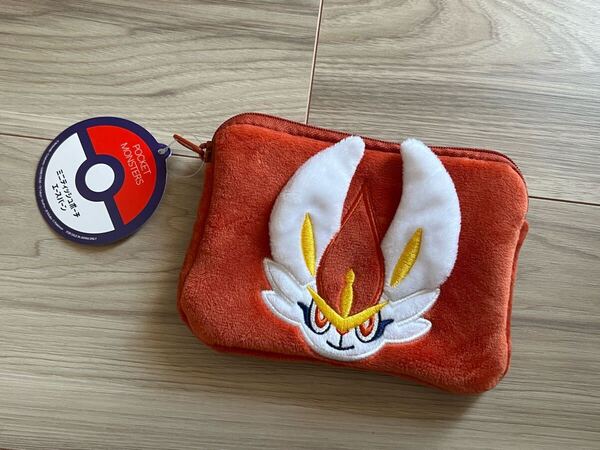新品 タグ付き ポケットモンスター ミニティッシュポーチ エースバーン