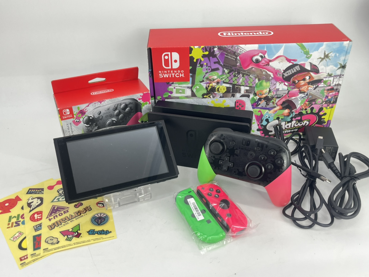 Yahoo!オークション -「nintendo switch スプラトゥーン2セット Yahoo!オークション -「nintendo switch スプラトゥーン2セット