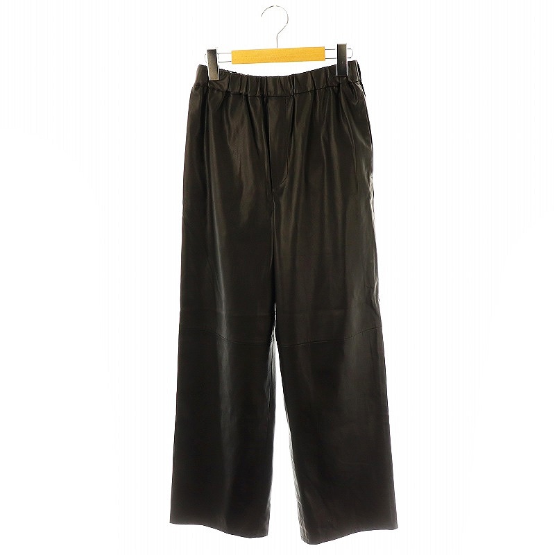 【新品未使用】BEAUTY&YOUTH UNITEDARROWS レザーパンツM ⚫︎ビューティアンドユース ユナイテッドアローズ BY