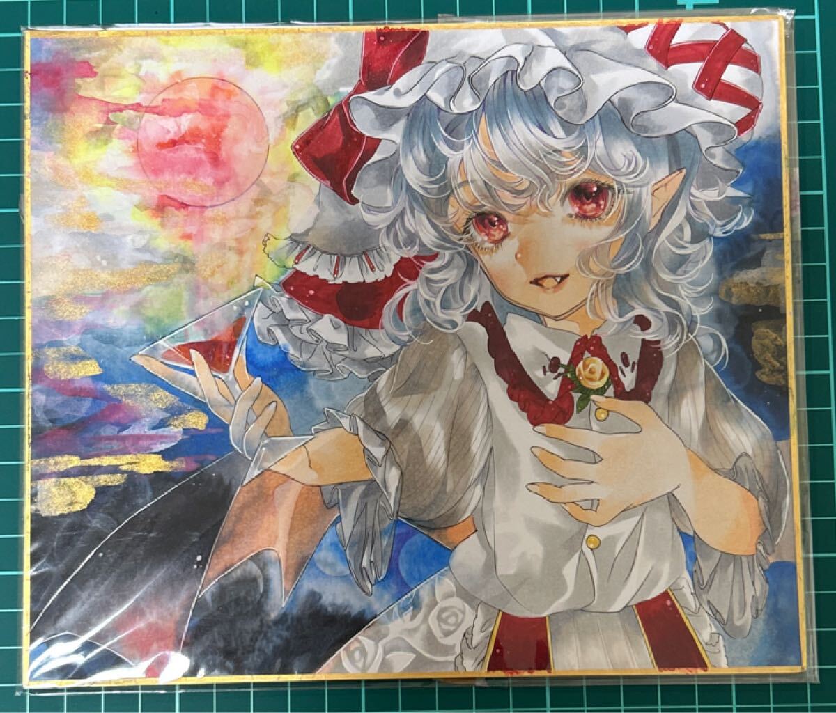 Yahoo!オークション -「レミリアスカーレット」(手描きイラスト Yahoo!オークション -「レミリアスカーレット」(手描きイラスト