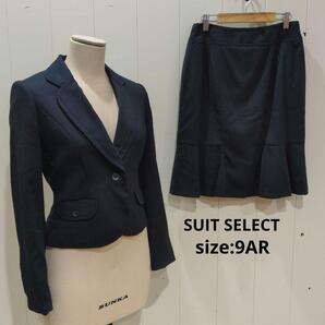 SUIT SELECT スカートスーツ 卒入学式 フォーマル ネイビー 9