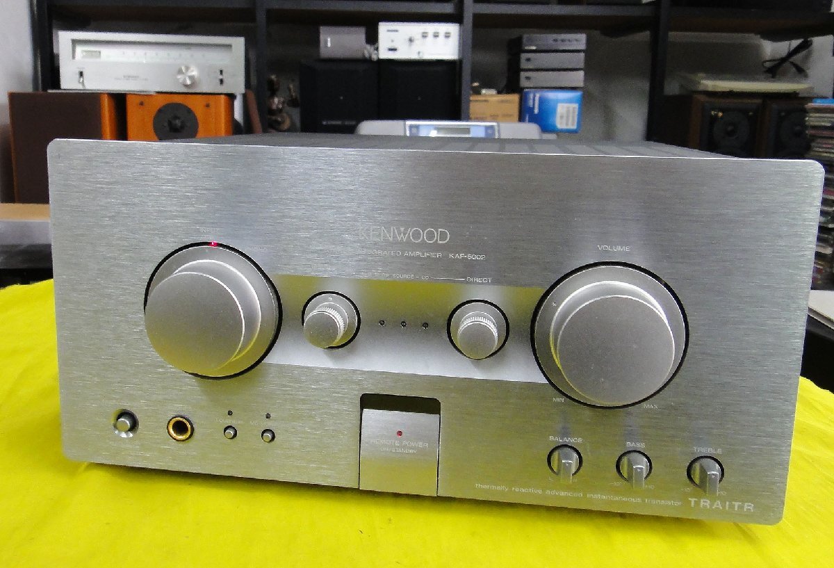 Yahoo!オークション -「kenwood kaf-5002」(アンプ) (オーディオ Yahoo!オークション -「kenwood kaf-5002」(アンプ) (オーディオ