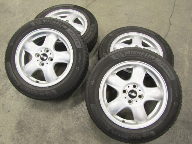 ちみ　2本セット1/2 MINI純正 175/65R15 PCD100 Yahoo!オークション -「mini 175 65 15」(15インチ) (タイヤ