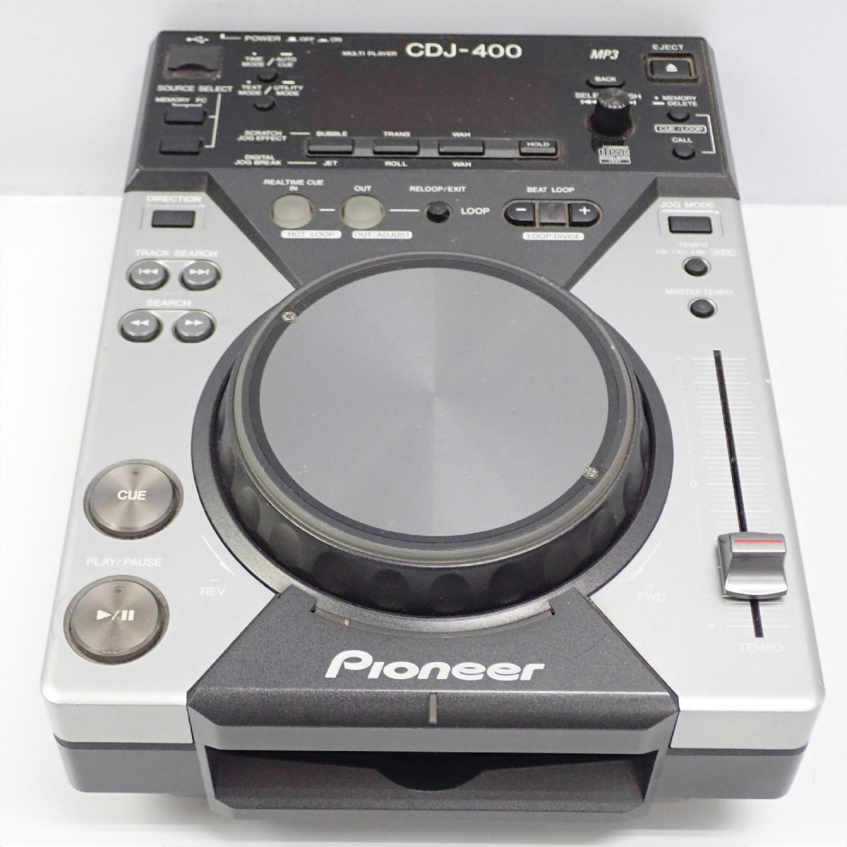 パイオニアCDJ400 USBのみ稼働 ジャンク品 Yahoo!オークション -「cdj-400」の落札相場・落札価格