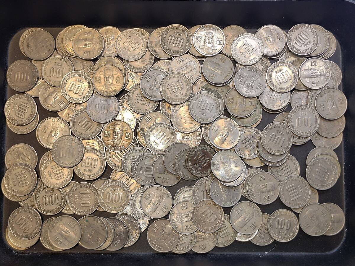 Yahoo!オークション -「100ウォン」(硬貨) (貨幣)の落札相場