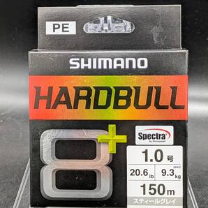 送料込み シマノ ハードブル8プラス 1号 150m スティールグレイ