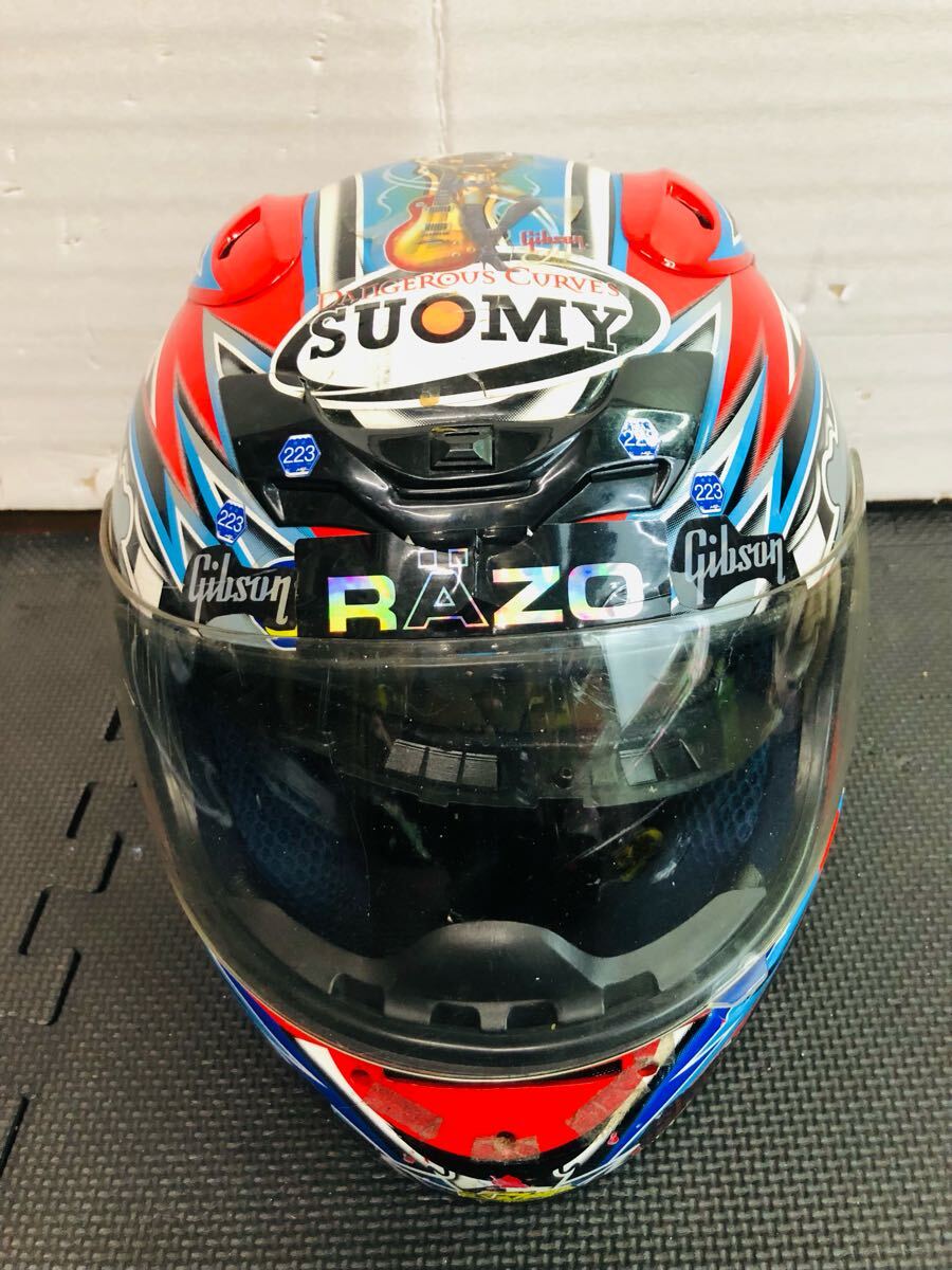 Yahoo!オークション -「suomy ヘルメット」(フルフェイス（オン