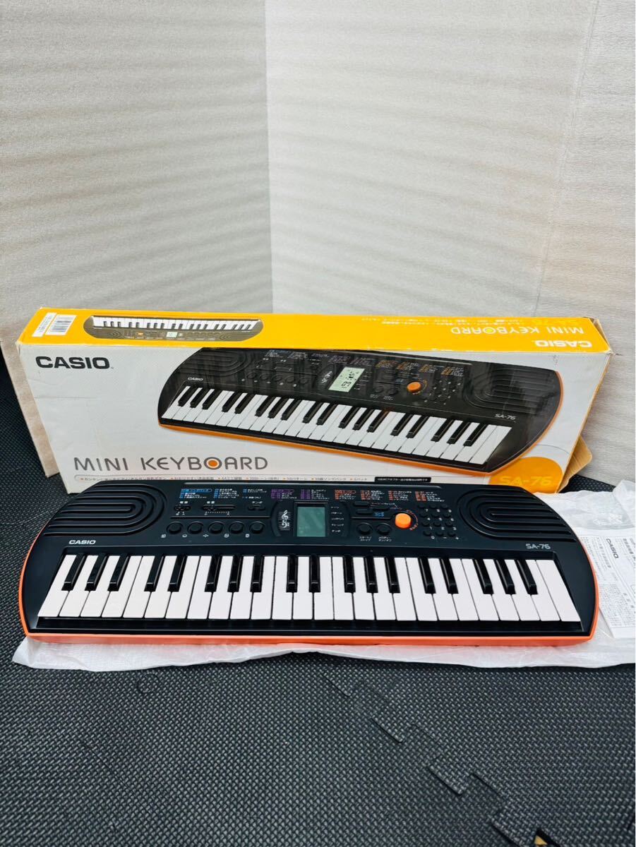 Yahoo!オークション -「casio sa-76 ミニキーボード」の落札相場