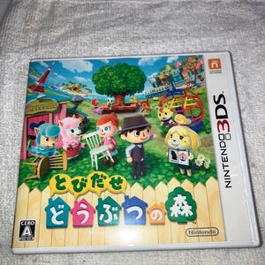 とびだせどうぶつの森 3DS 3DSソフト 動作未確認 送料込み