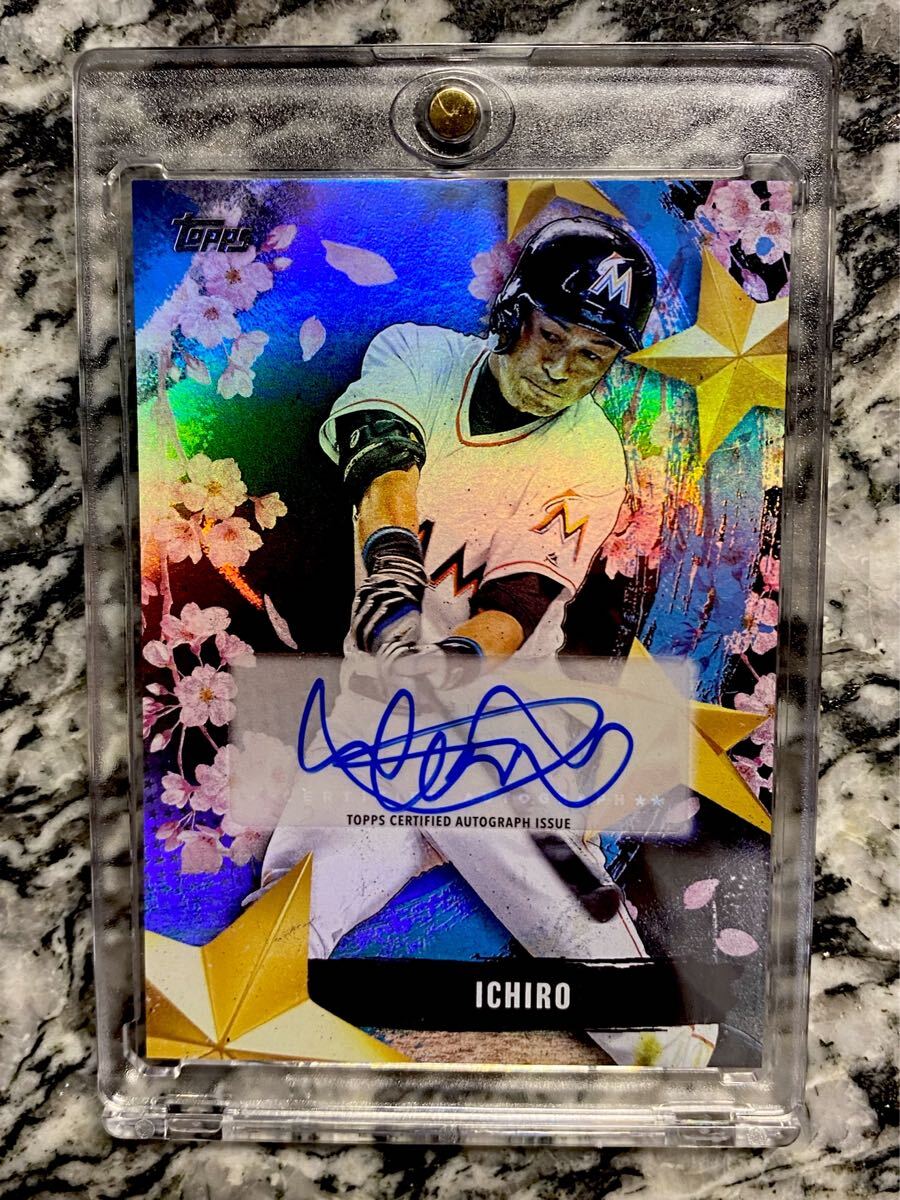 Yahoo!オークション -「イチローサイン」(Topps) (シングル Yahoo!オークション -「イチローサイン」(Topps) (シングル