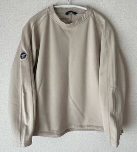 長袖トレーナー セカンドスキン グレー クルーネックメンズLサイズ