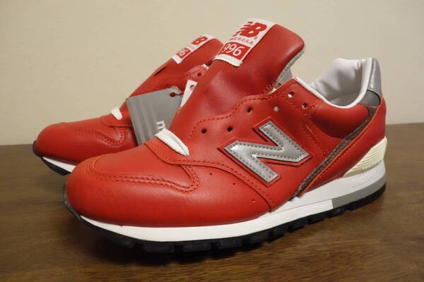 定価3.3万円 新品未使用 New Balance M996 NCA 23cm UK ENGLAND 赤 レザー 576 990 991 992 993 995 997 998 1300 1400 1500 USA NCB RED