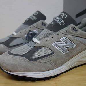 定価3.2万円 未使用 New Balance M990 GY2 27.5cm USA 灰 576 990 991 992 993 996 997 998 1300 1400 1500 UK NV GR v1 v2 v3 v4 v5 V6