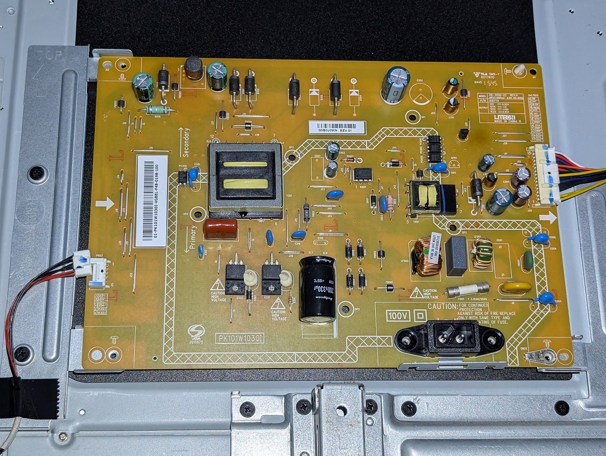 Yahoo!オークション -「東芝 電源基板」(テレビ) (映像機器)の Yahoo!オークション -「東芝 電源基板」(テレビ) (映像機器)の