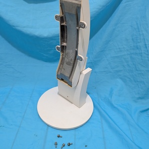 送料無料 PCモニター 台座 NANAO EIZO FlexScan S2410W スタンド 傾斜機能付き 純正品 ネジ付 壁掛けから机置き変更に最適 WUXGA 24型IPS