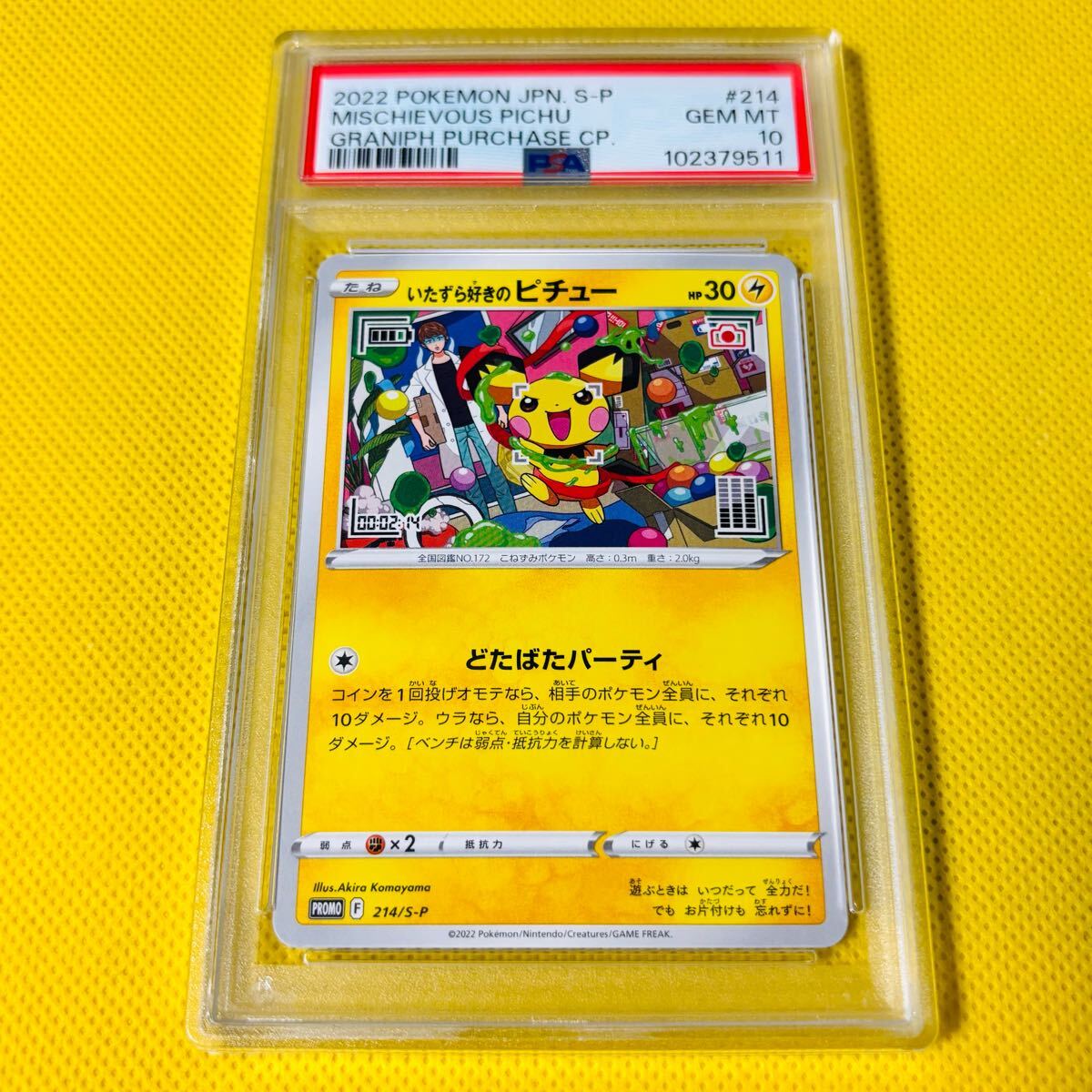 Yahoo!オークション -「いたずら好きのピチュー psa10」の落札 Yahoo!オークション -「いたずら好きのピチュー psa10」の落札