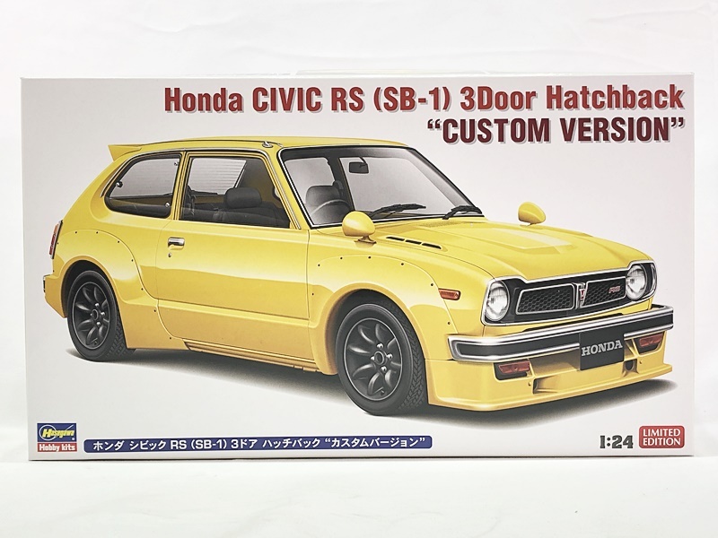 1/24 ホンダ シビック SiR (EF9) (1990) プラモデル[ハセガワ