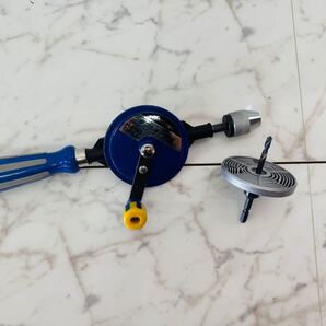 ハンドルドリル 手動ドリル ホールソー ドリル 工具 DIY 大工 工具 家庭用