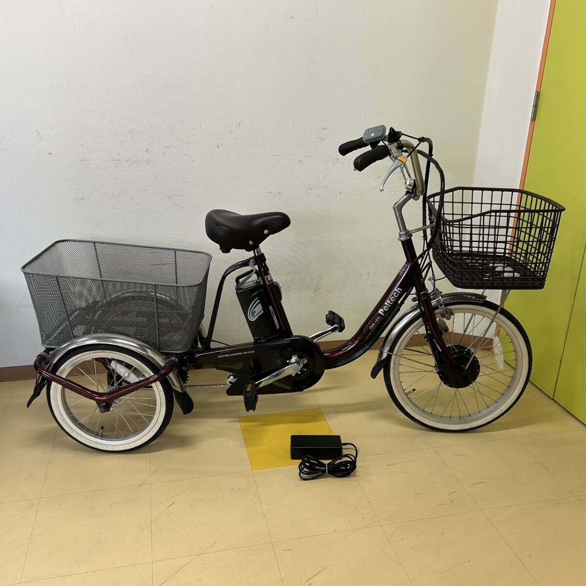 PELTECH(ペルテック) TDR-163L 電動アシスト三輪車 前輪20型/後