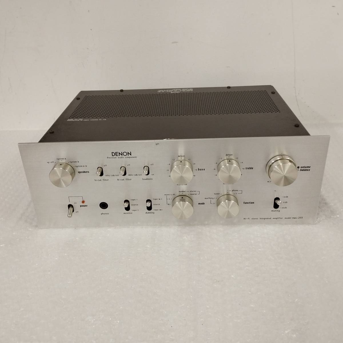 DENON PMA-255 プリメインアンプジャンク