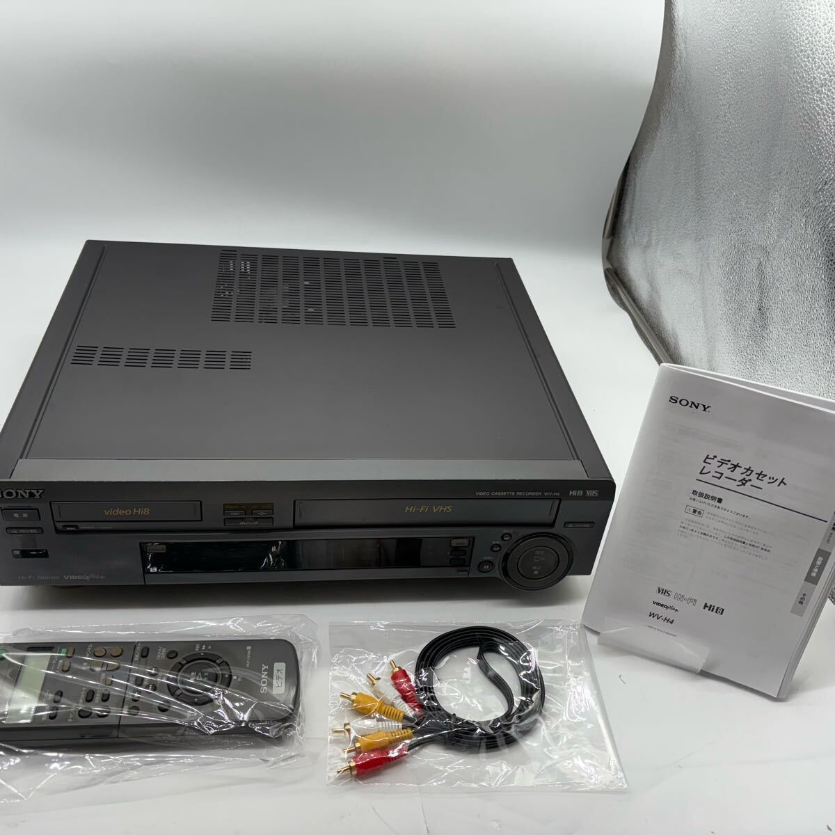 Yahoo!オークション -「sony wv-h4」(VHSビデオデッキ) (ビデオ Yahoo!オークション -「sony wv-h4」(VHSビデオデッキ) (ビデオ