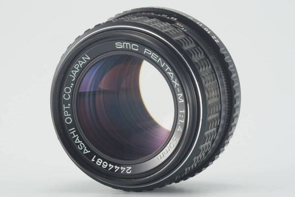 SMC PENTAX-M F1.4 /50mm Kマウント マニュアルフォーカスレンズ L82